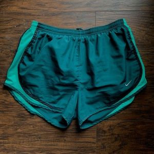 Large Green Nike Shorts